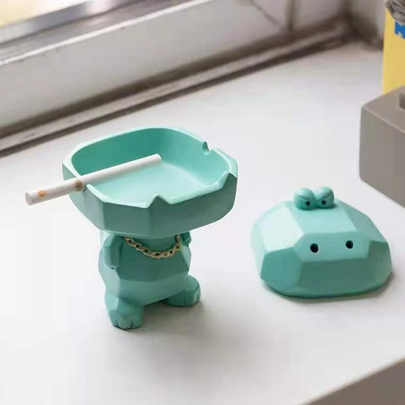 

Милые декоративные пепельницы для сигарет Пепельница с крышкой пепельница для сорняков внешняя искусственная ветрозащитная пепельница