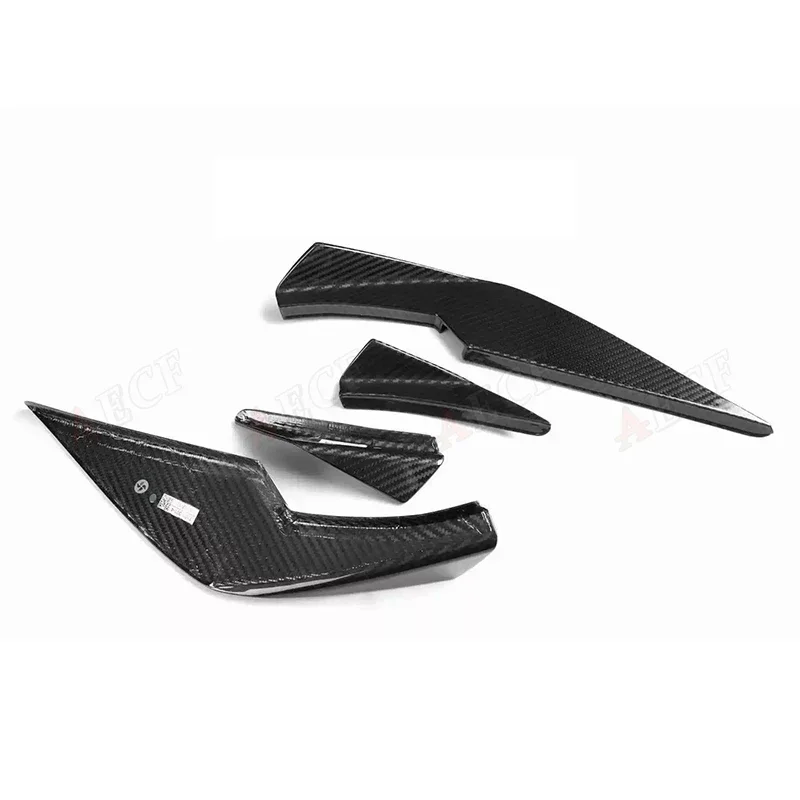 Новый! Для BMW M3 M4 G80 G82 G83 2021+ сухой карбоновый передний бампер диффузор