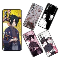 naruto akatsuki anime fitted for samsung galaxy s22 s21 s20 s10 s10e s9 s8 s7 pro ultra plus fe lite black silicone phone case
