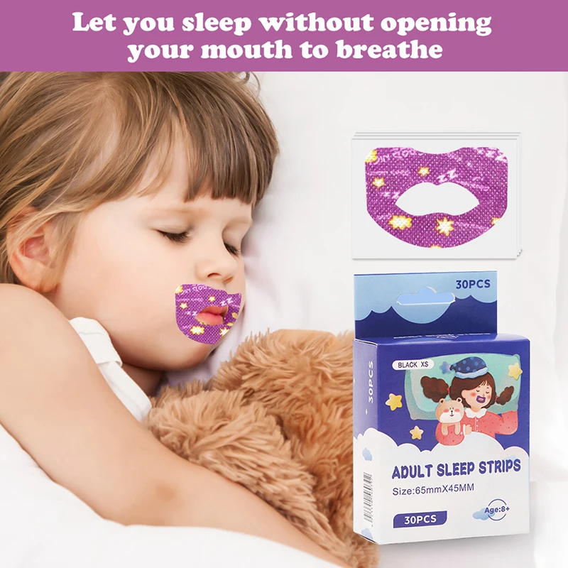 

30 шт., пластырь для коррекции дыхания во время сна