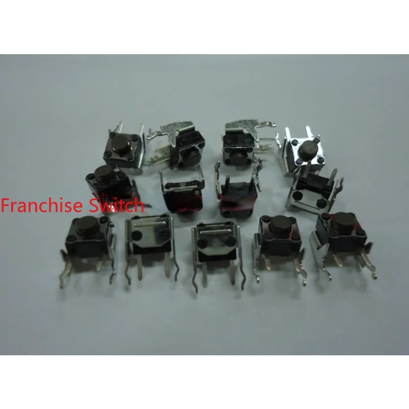 

10PCS Key Switch 6*6*5 With Bracket Side Press Light Touch Display
