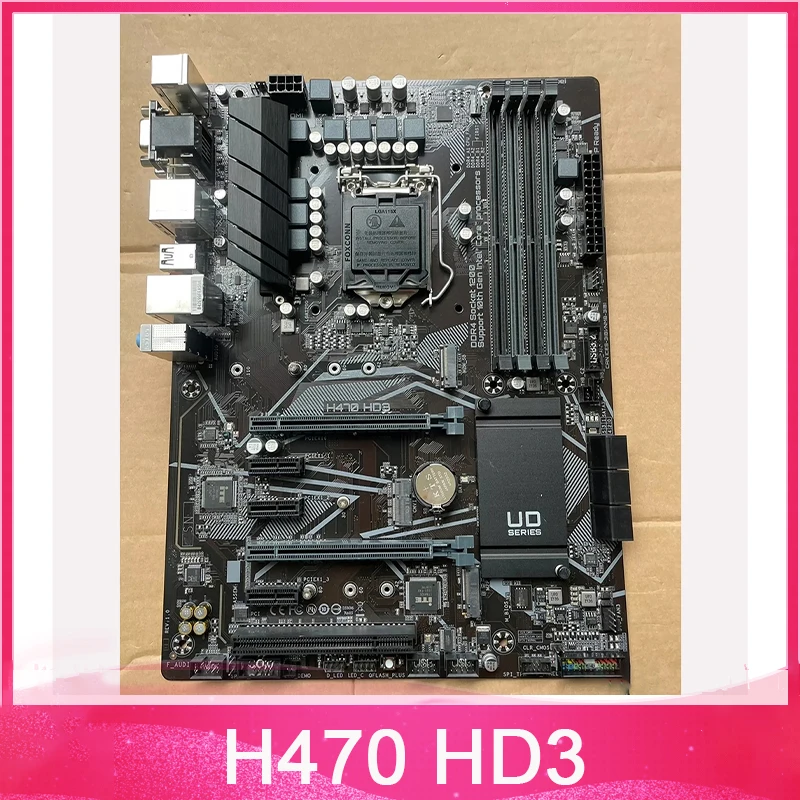 H470 HD3 для материнской платы Giga-byte i5i7i9 16xpcie M.2 DDR4 SATA