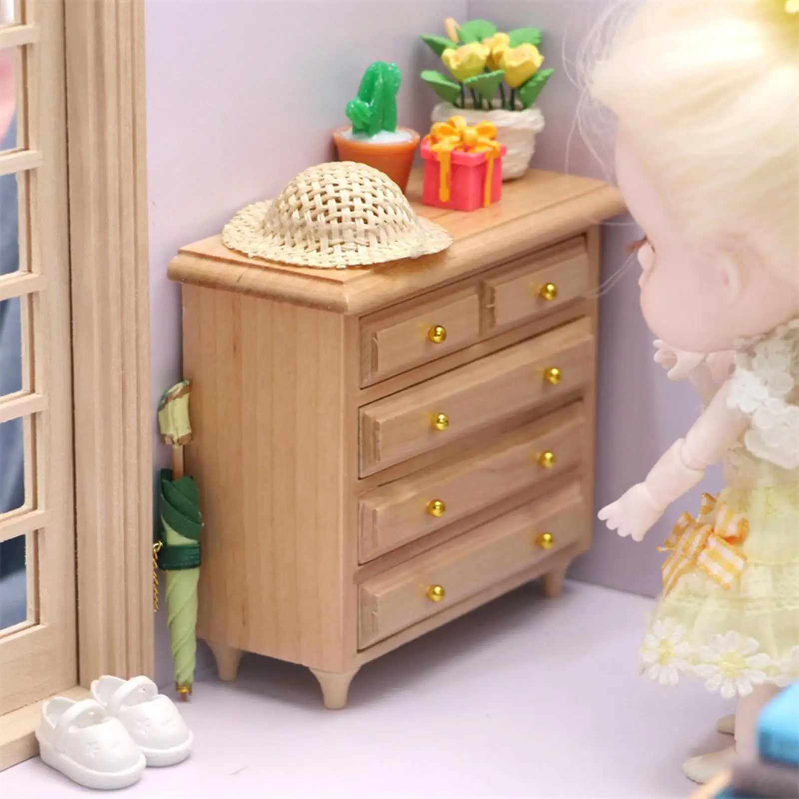 

Miniature 1:12 Dollhouse Handmade Dolls House Accessories for Accessories Gift