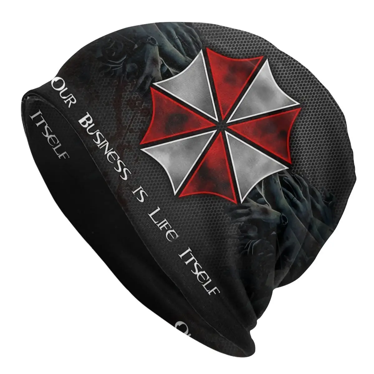 

Наш бизнес-это сама жизнь Umbrella Corporation осенние женские тонкие шапочки двойные использованные велосипедные шапочки шляпы