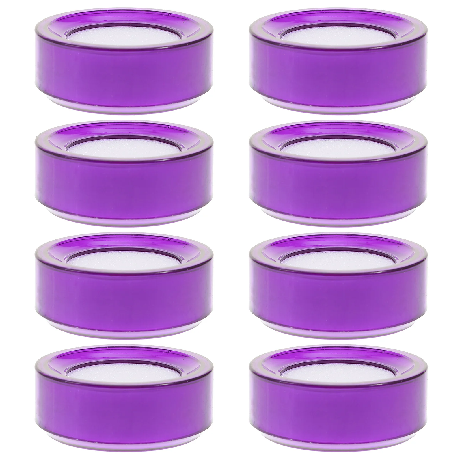 

8 Pcs Wet Hand Office Stuff Finance Counter Supplies Sponge Moistener Counting Tool Fingertip Moisteners Cash Implement