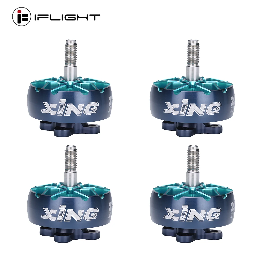 

Flight XING2 2207 2755KV 4S / 1855KV 6S двигатель FPV Unibell с валом из титанового сплава 5 мм для FPV drone part