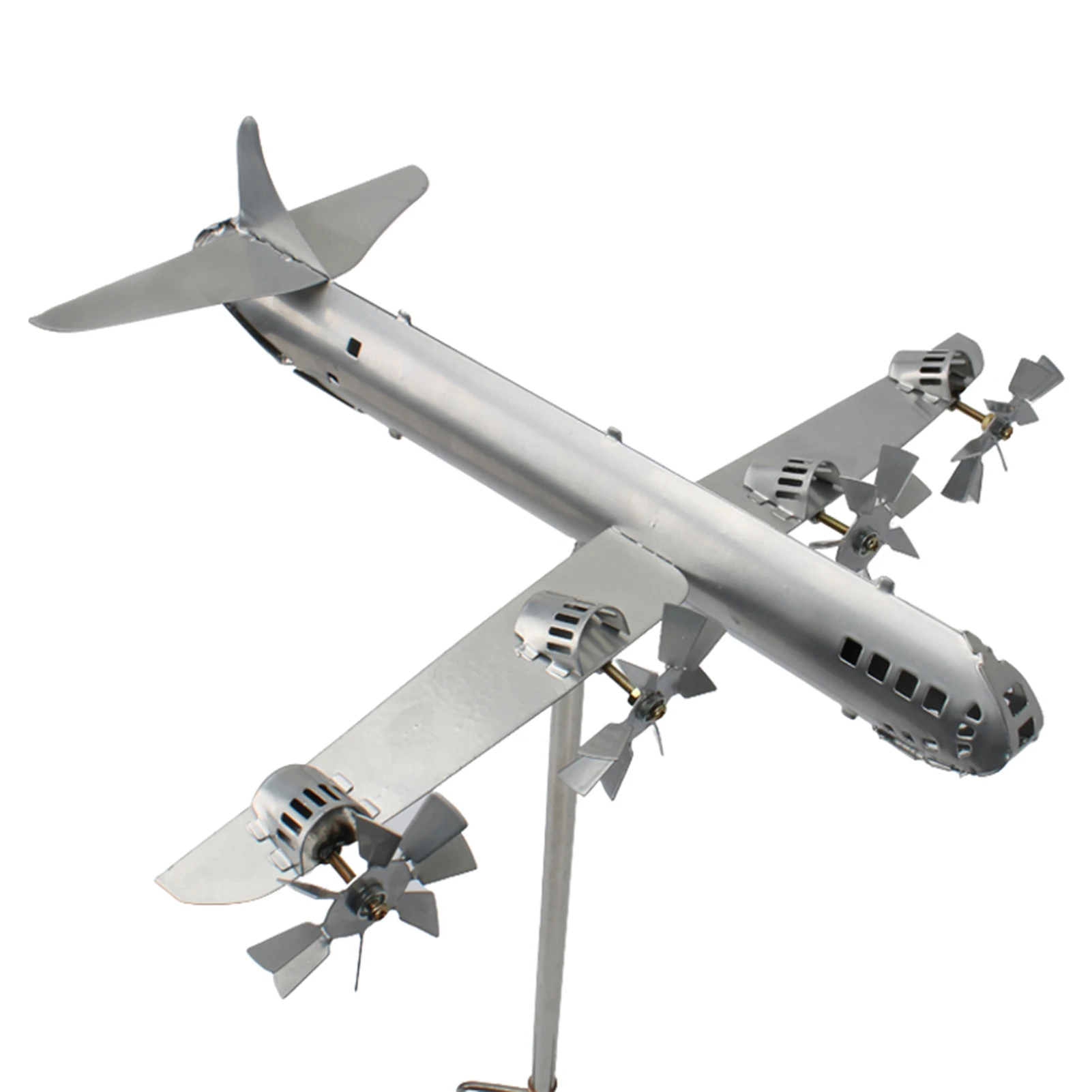 

Super Fortress Aircraft Garden Spinner Metal Windmill Outdoor Decor Garden Pinwheels Wind Art For The Yard Patio Garden Lawn