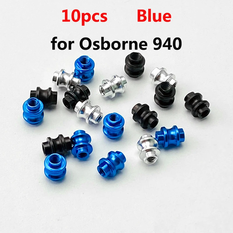 

10pcs Aluminum Alloy Knife Support Shaft Screws for Benchmade Osborne 940 Folding Knives Custom Standoff Spacer DIY Accessories