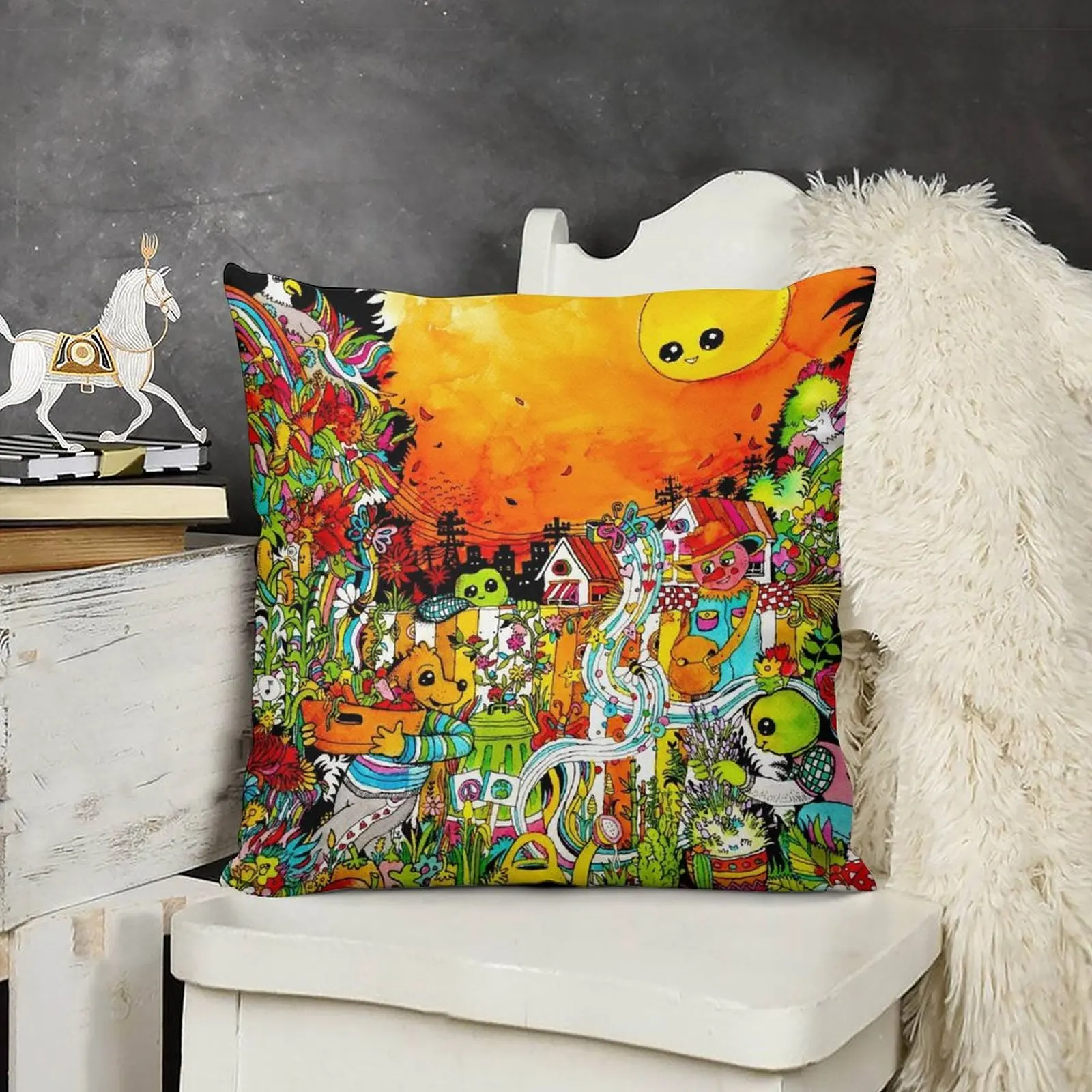 Городская ферма наволочка для диванной подушки роскошные диванные диванная