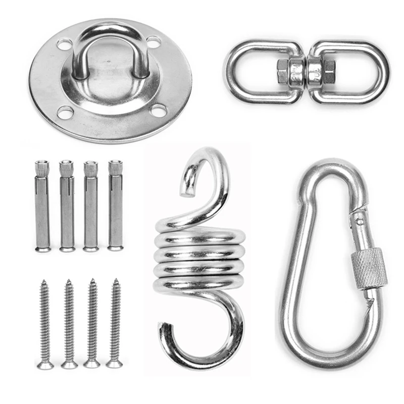 

HOT SALE Swing Suspension Hardware,Suspension Ceiling Hook, 360° Rotating Heavy Hook,For Porch Chair Yoga Hammock Gym Swing,Etc