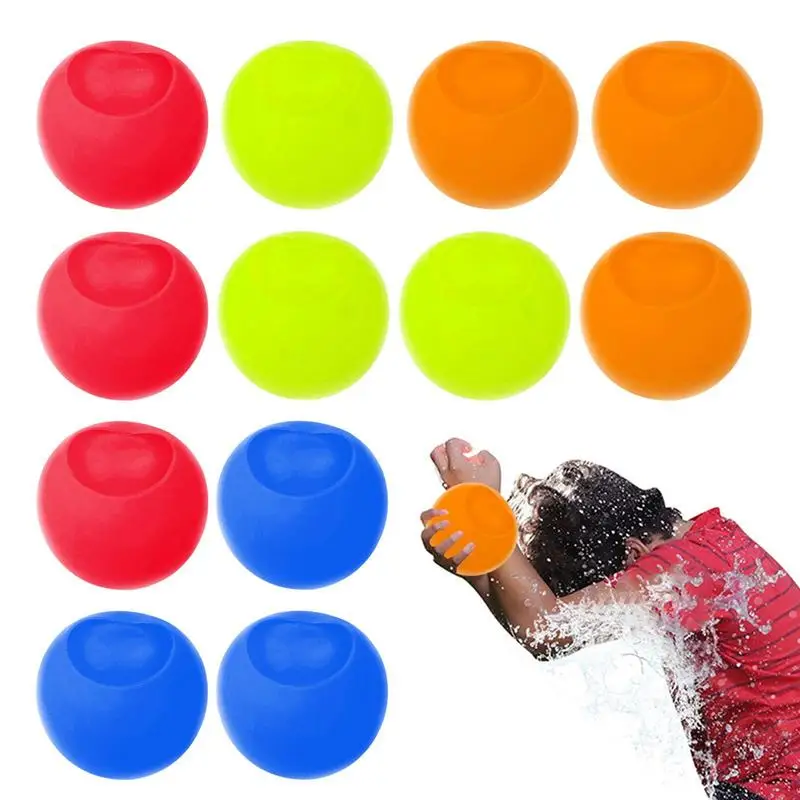 

Многоразовые водяные шары, быстрозаполняющие Самоуплотняющиеся водяные брызги, уличные водные игры, летние аксессуары для бассейна для детей и