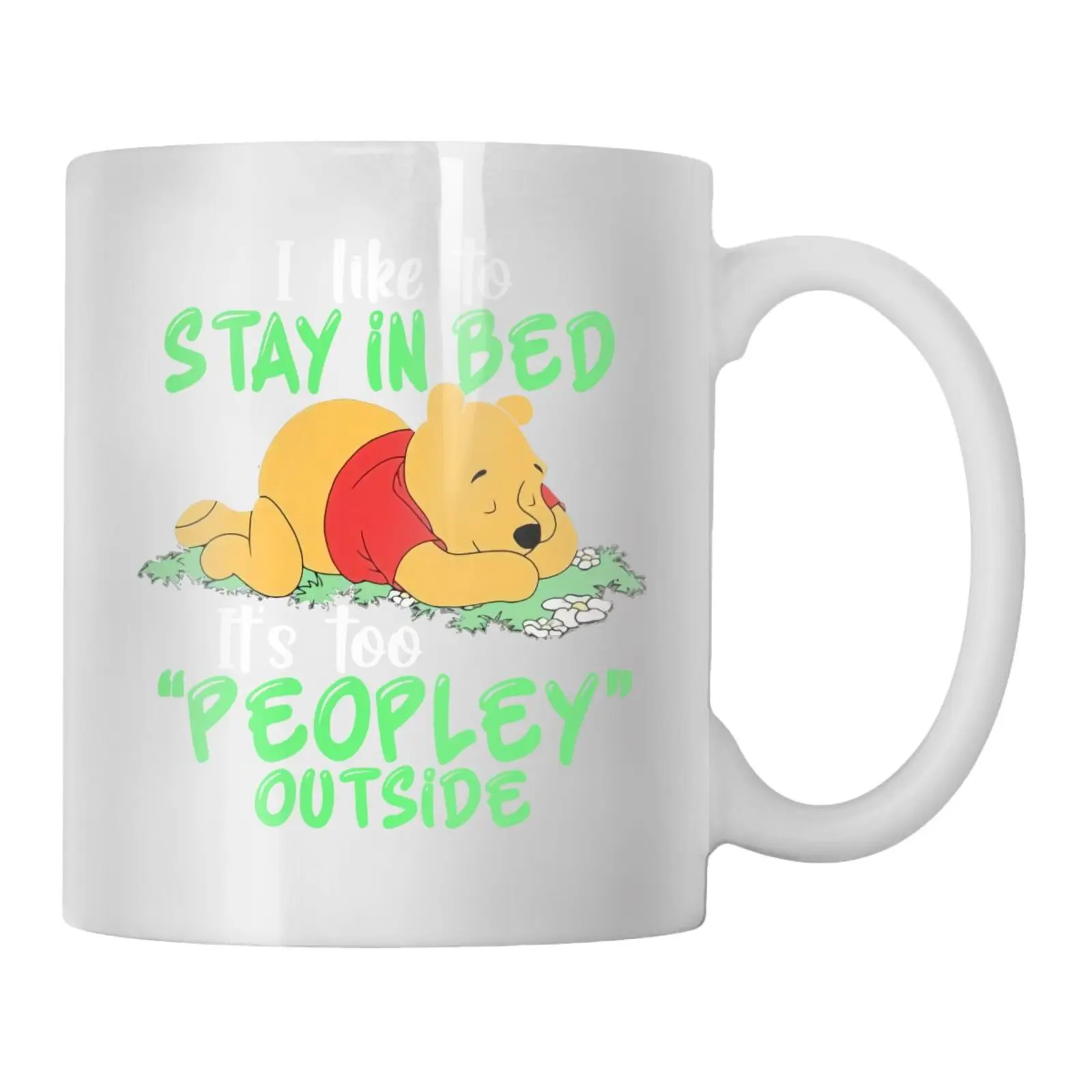 

I Like To Stay In Bed 461 Coffee Cup Anime Mug Stand Mug Cup For Coffee Ceramic Cup Coffee Mug Funny Mugs Sublimation Products