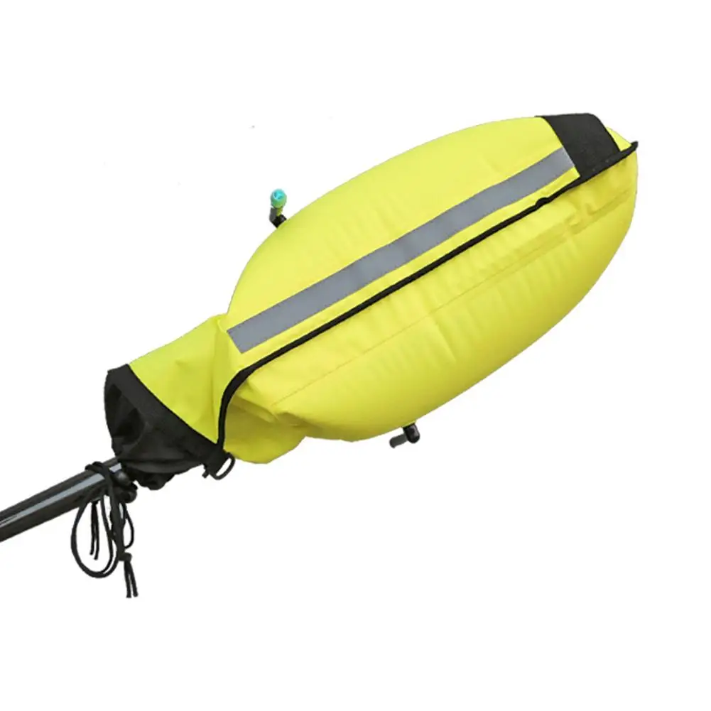 

Double Airbag Float Safety Bag Kayak Canoe Ocean Boat Inflatable Floating Paddle Bag Capsize Self-rescue Accessories