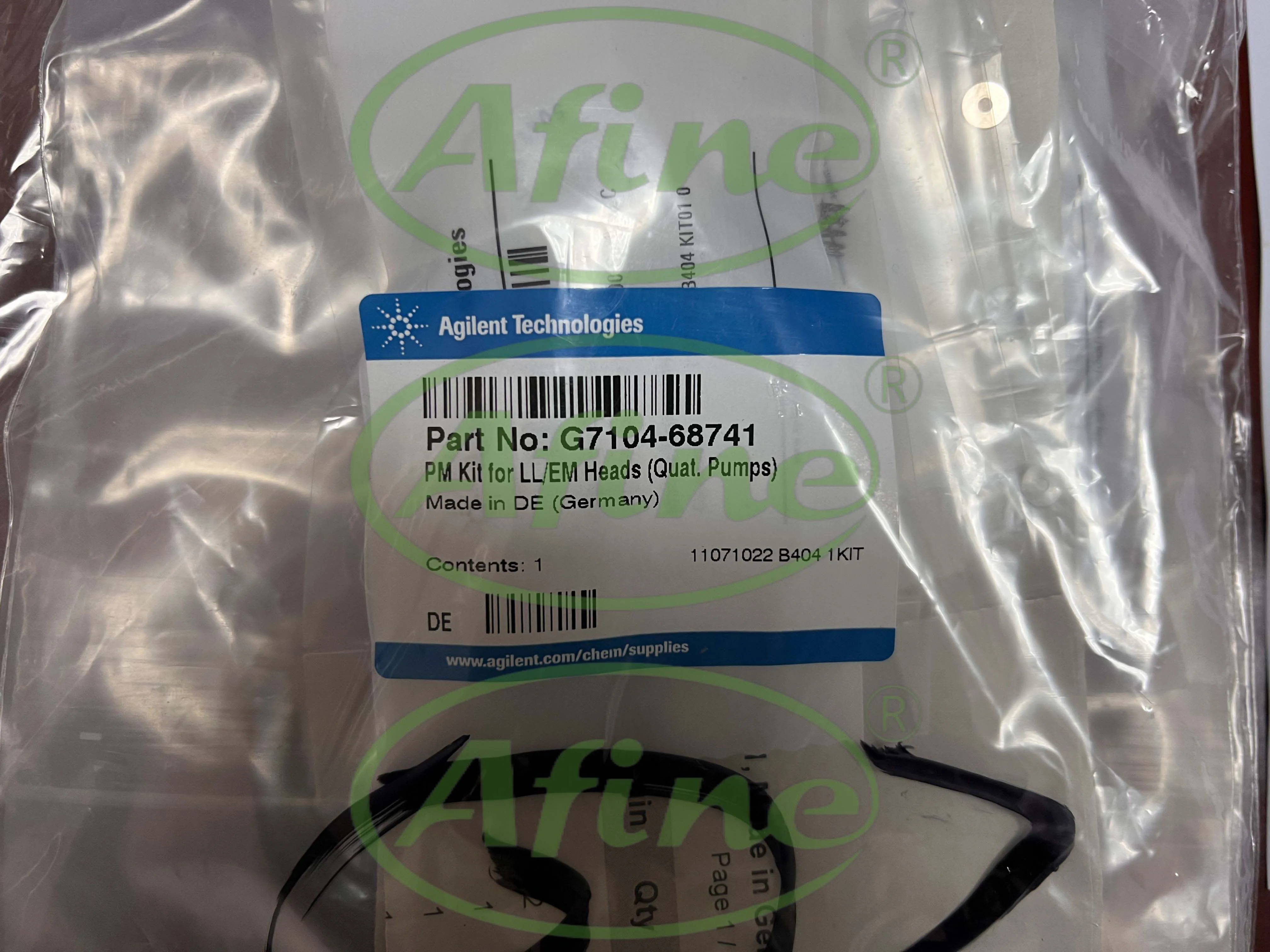 G7104-68741 Наборы для технического обслуживания насоса AFINE Agilent ВЭЖХ стандартный