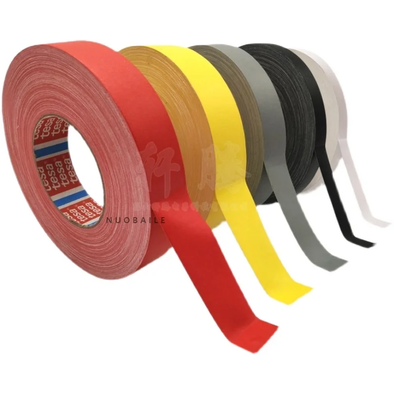 

Tesa 4651 High Temperature Resistant Cloth Tape Multi-color Foil Fencing Sword Head Tape Cloth Based MaskingCar Blocking Hole