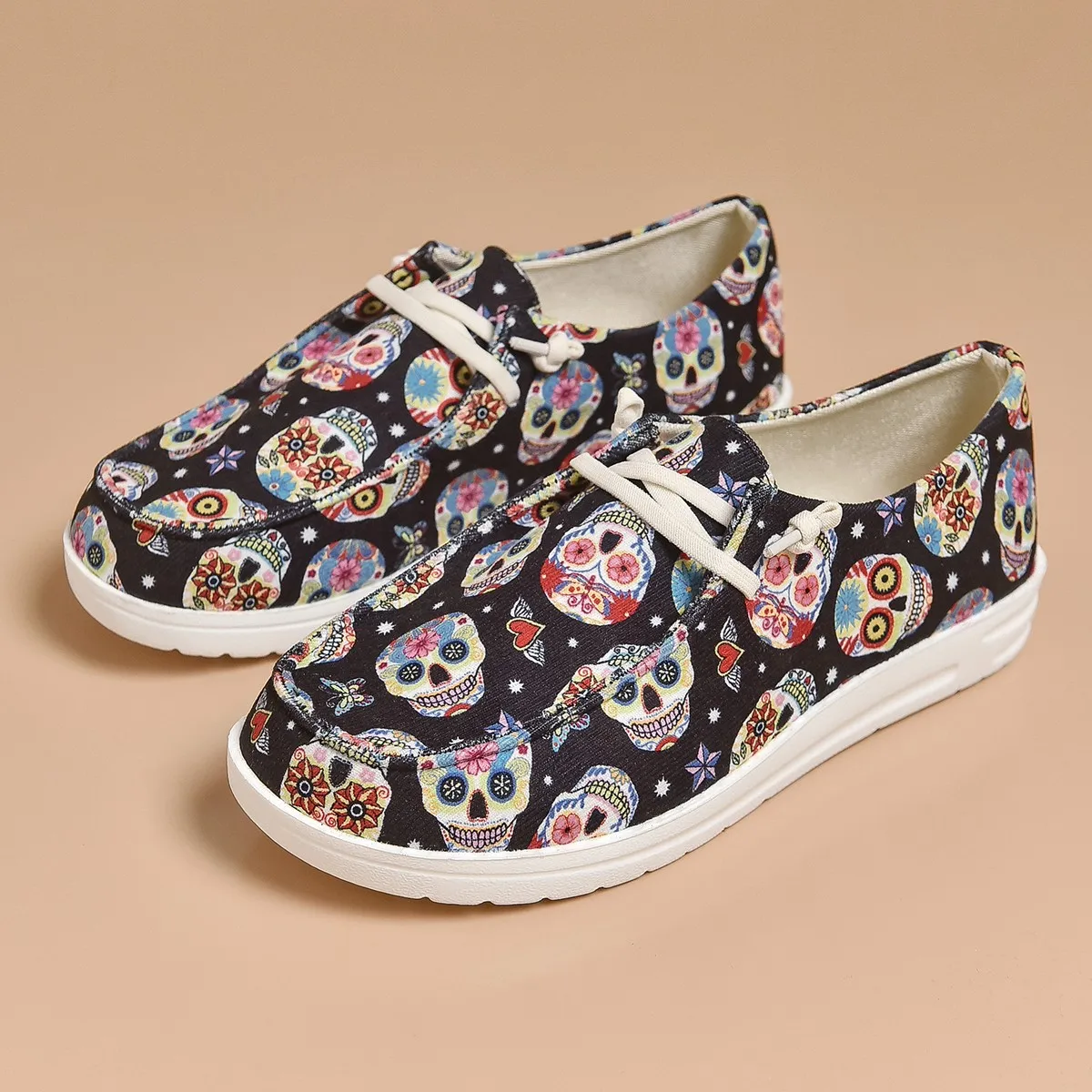 New Summer Women Canvas Shoes Fashion Breathable Flat Casual Walking Shoes Ladies Slip on Zapatill Mujer Women Vulcanize Shoes