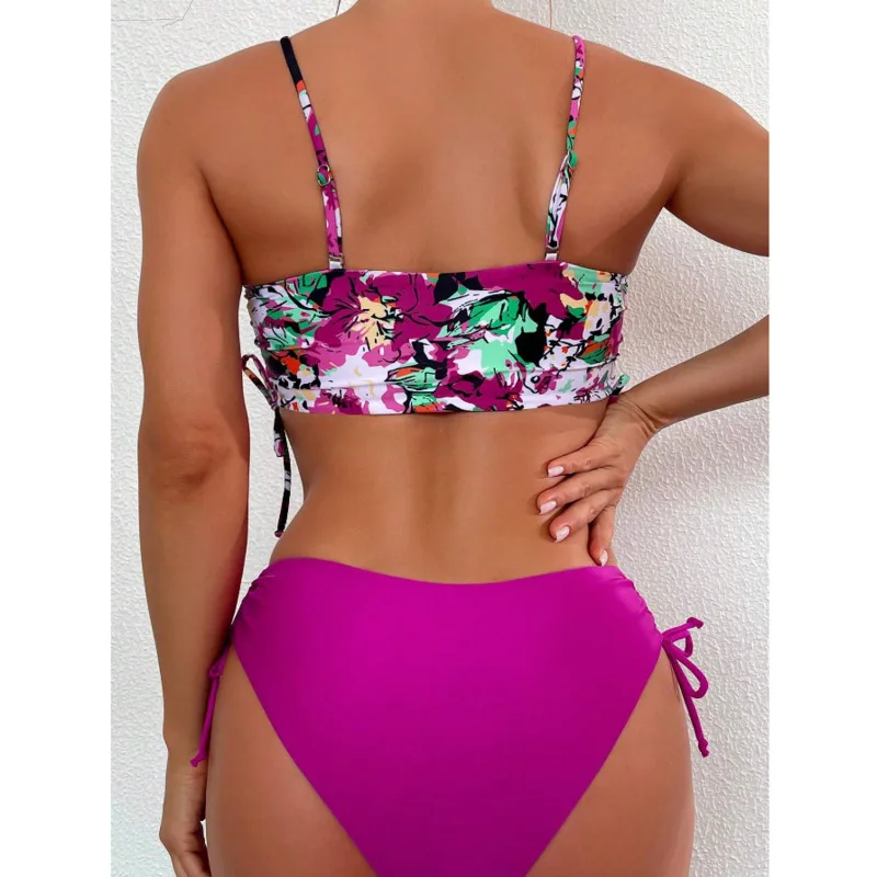 Летние сексуальные бикини 2025 женские купальники с эффектом пуш-ап пляжные