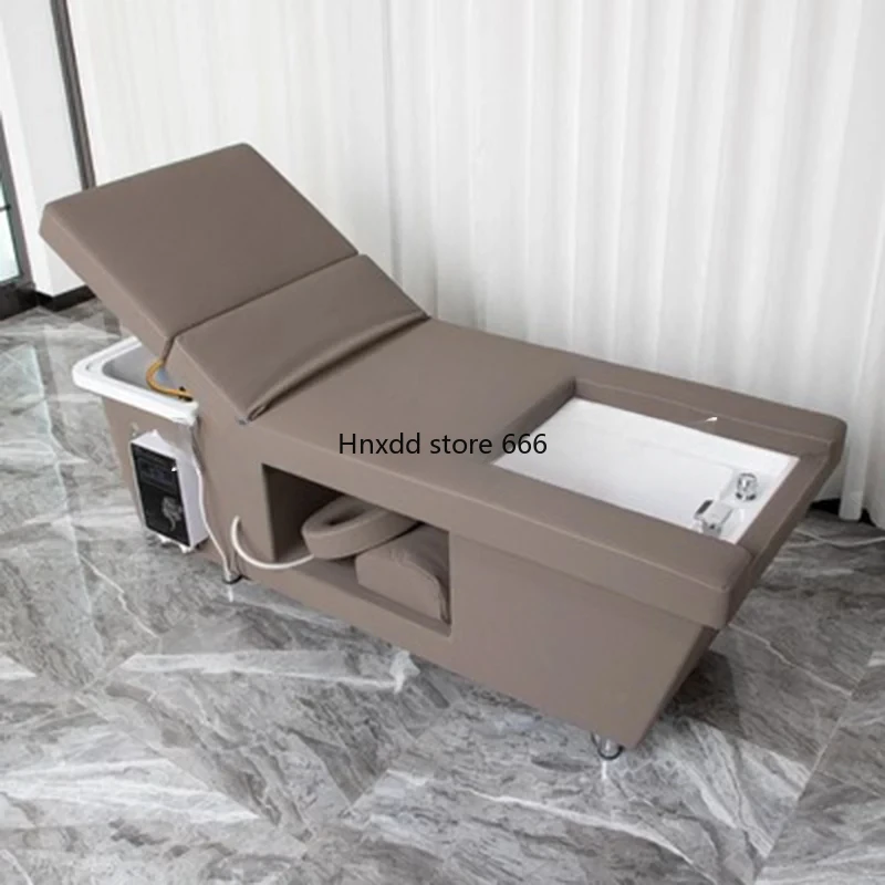 Японская комфортная кровать для спа мытья волос Душевая насадка шампунь стул