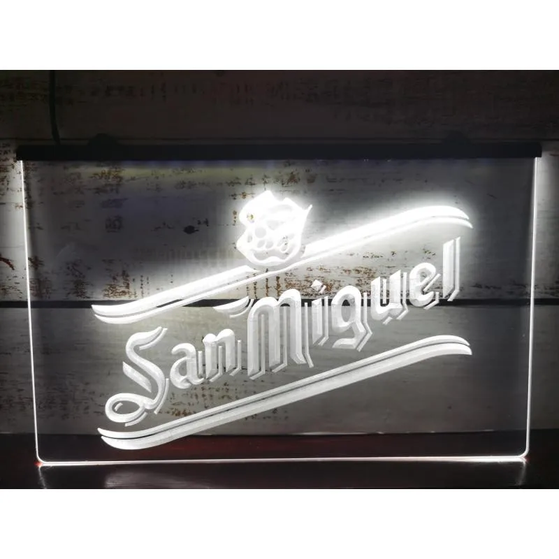 

A150 San Miguel Пивной бар Паб дисплей светодиодный неоновый фотографический знак