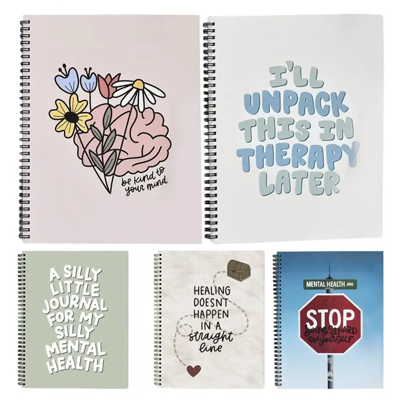 

Блокнот для интеллектуального здоровья, блокнот для самозащиты, Дневник для повышения счастья, блокноты для самостоятельного ухода, технические принадлежности, больше счастья
