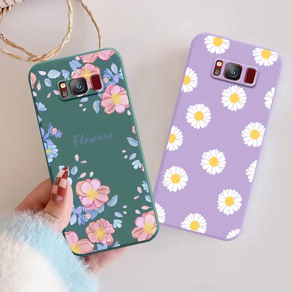 Чехол для Samsung S8 Plus чехол Galaxy мягкий силиконовый телефона защита камеры