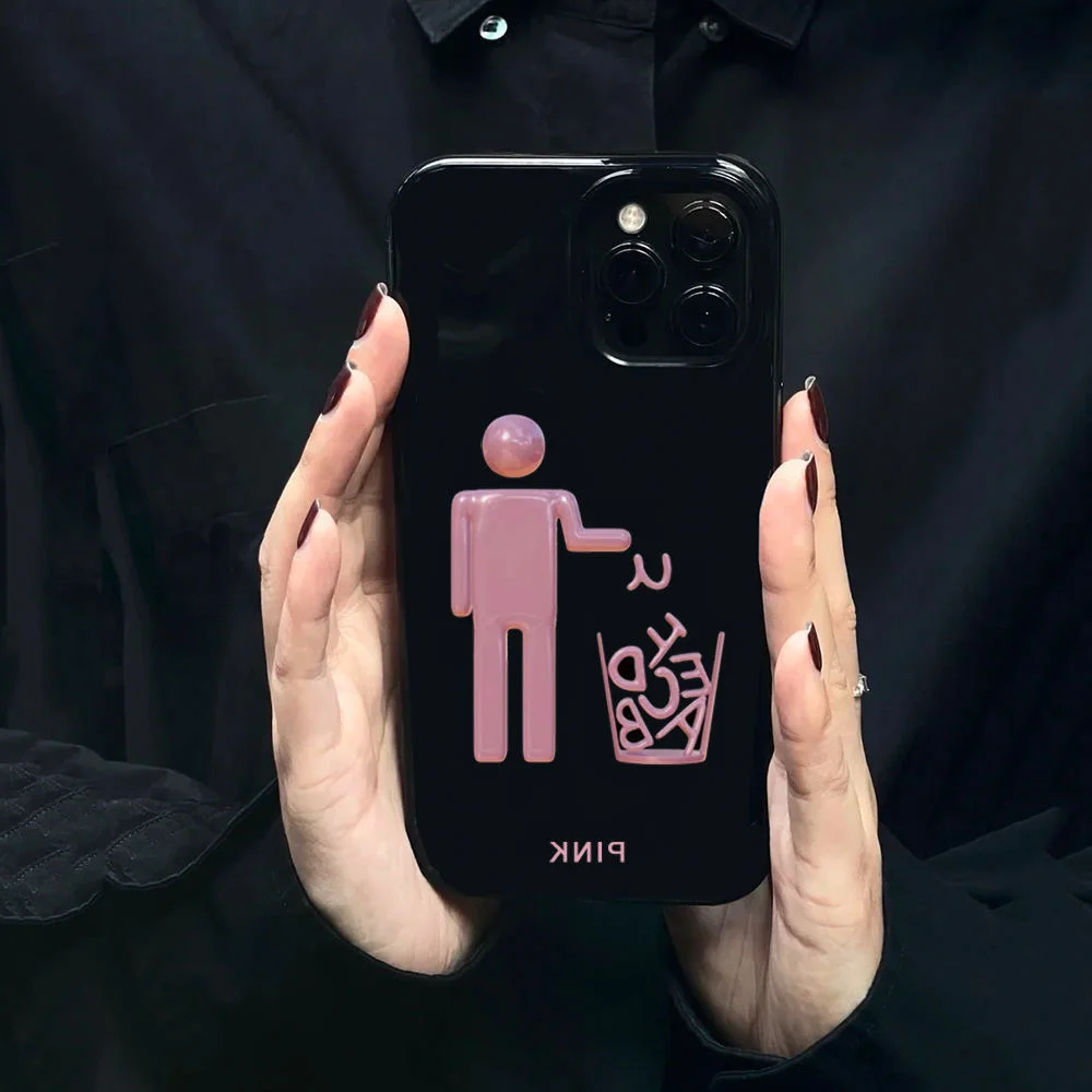 Чехол из ТПУ модный защитный чехол с принтом яркий черный подходит для Huawei honor 9x8x10