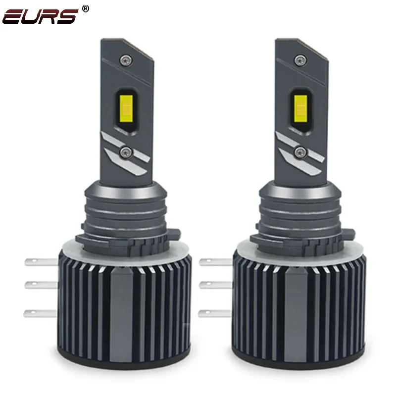 

Светодиодные фары EURS H15 LED Canbus 6500K 110W 12000LM Автомобильные светодиодные фары CSP 3570 Turbo Противотуманные фары 12 В