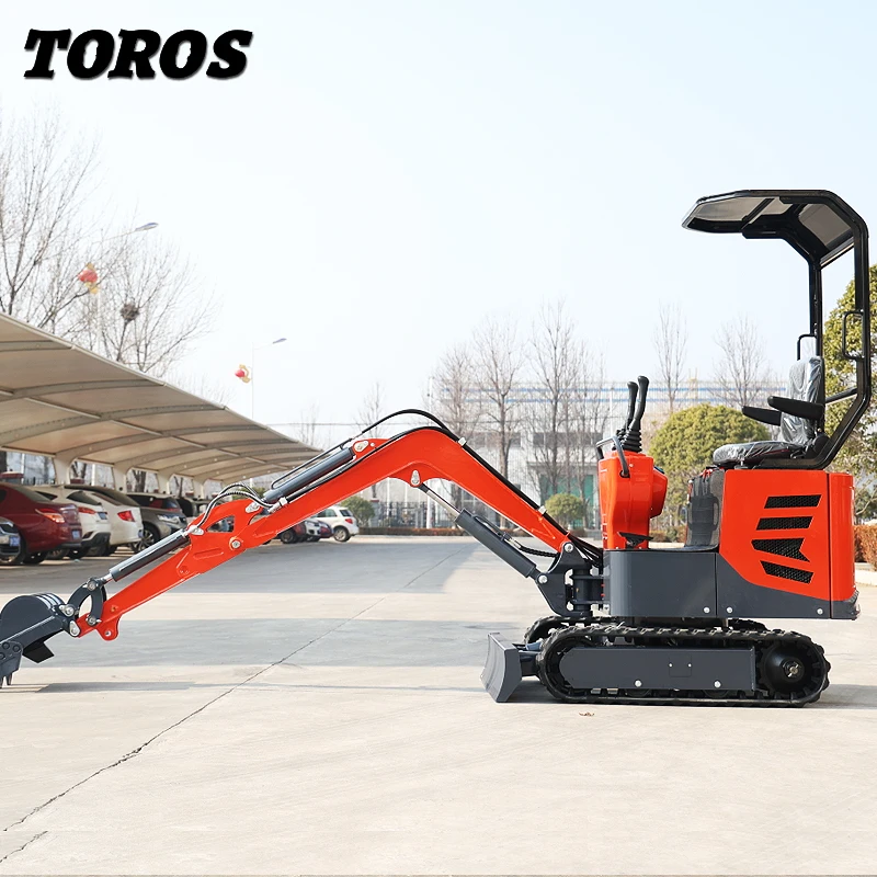 Mini Excavator Free Shipping 0.8 Ton 1 Ton  Mini Excavator Digging Hydraulic Small  Digger Machine  For Sale