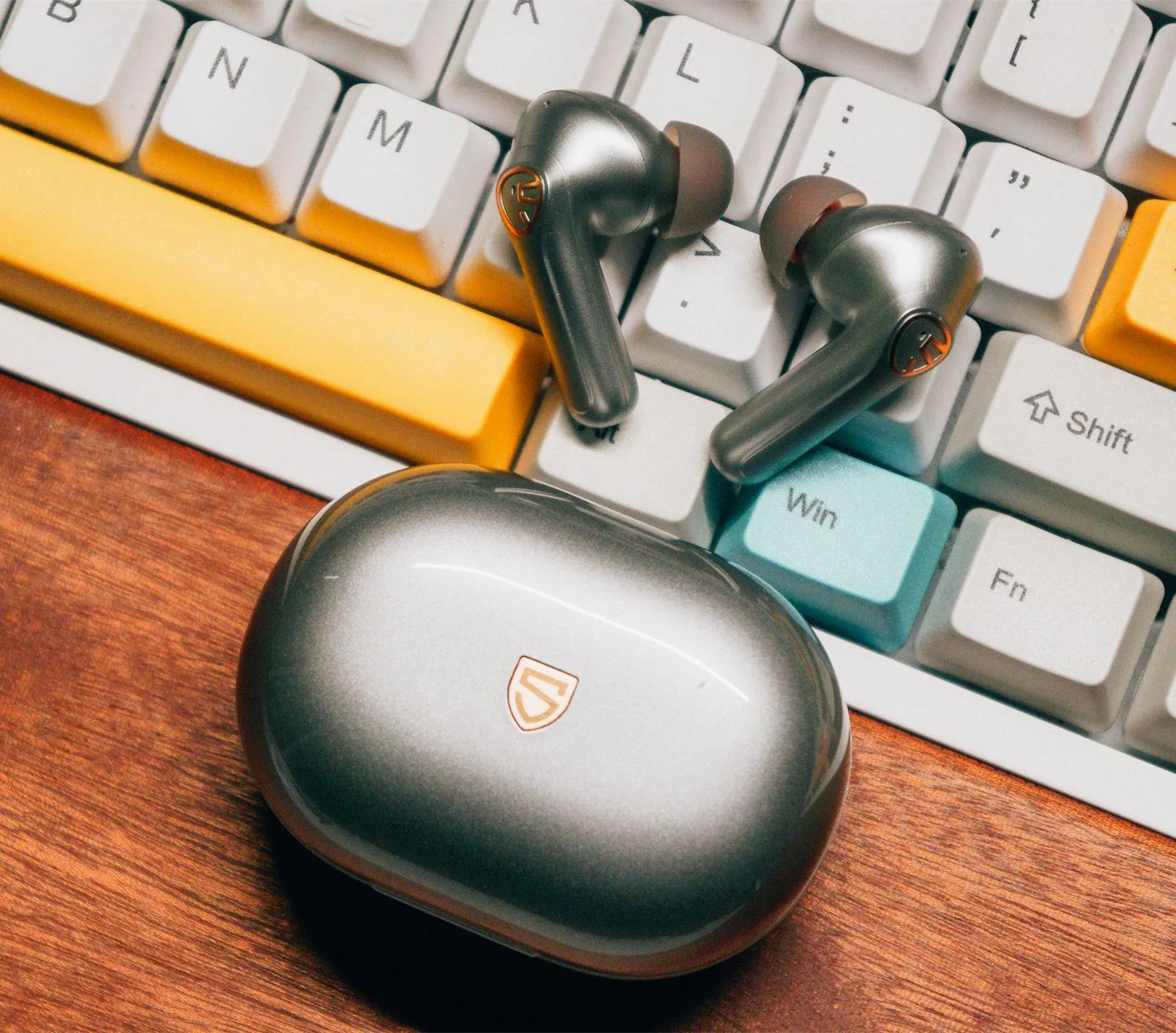SoundPEATS H2 Bluetooth Wireless Earphones Iridium Grey Circ
