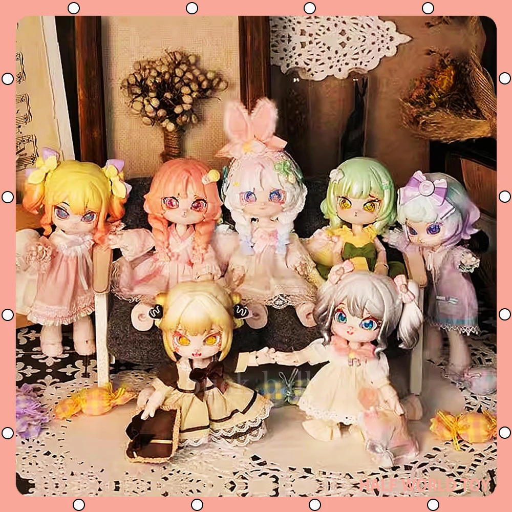 

BonnieThe Starry Nightchapter Series Blind Box 1/12 BJD Mystery Box Anime Change Clothes Action Figure Collection Toys for Kids
