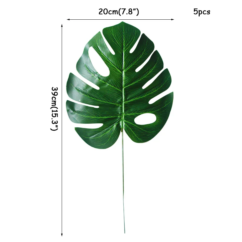 

Искусственные шелковые пальмовые листья для декора