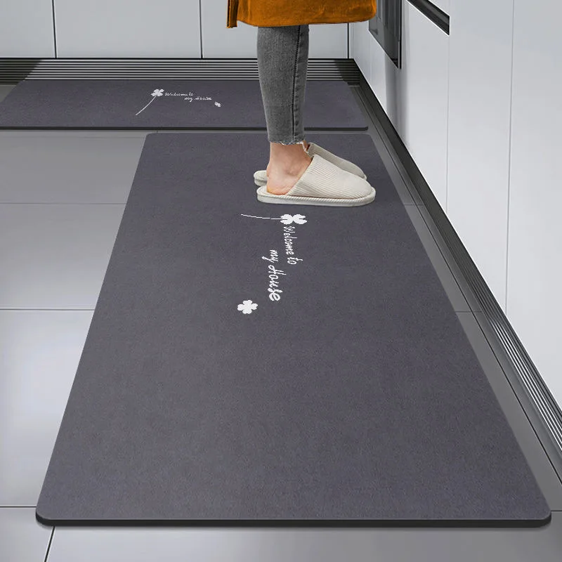 Современный Коврик Из Диатомита Нескользящий Впитывающий Быстросохнущий Для