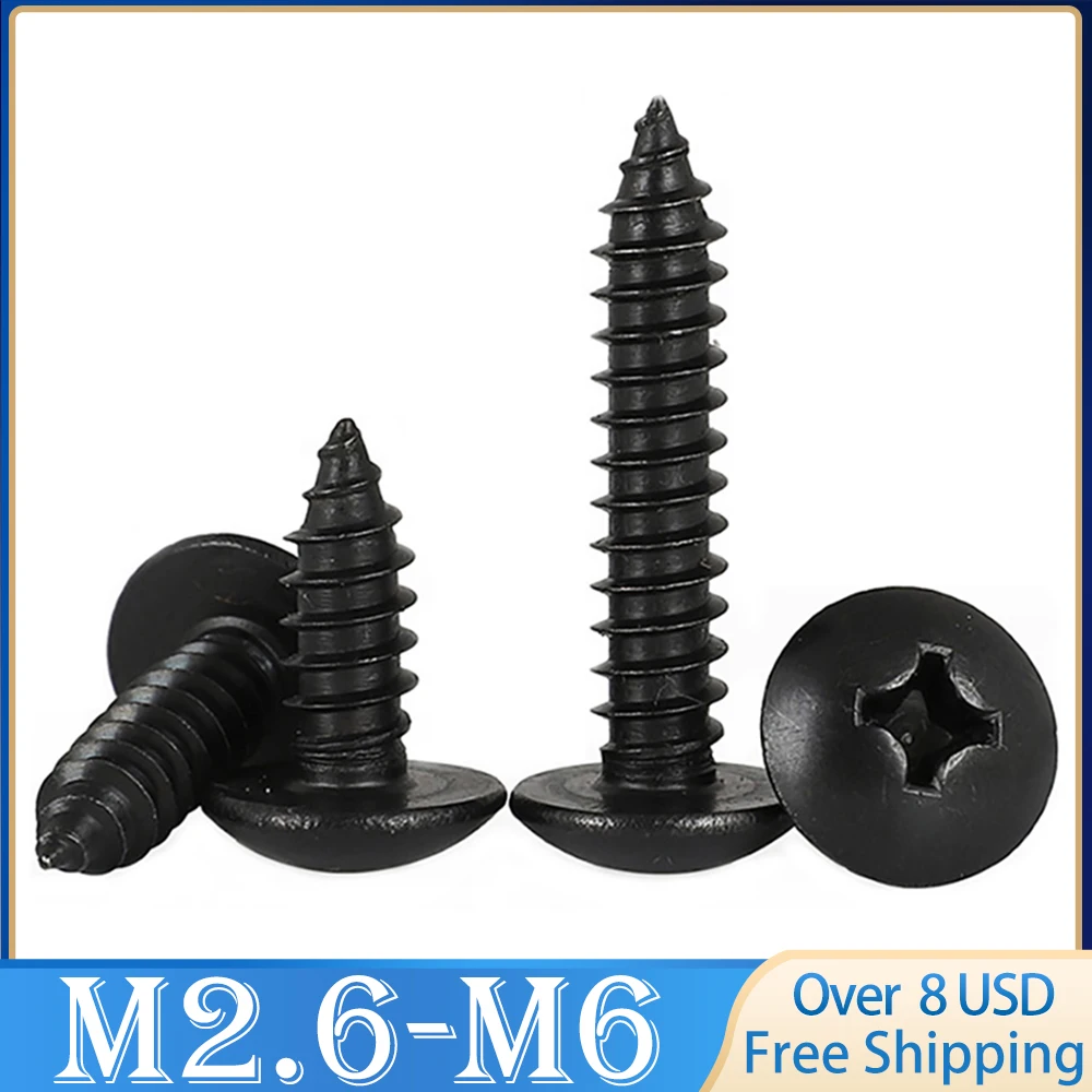 

Саморезы черные сталь M2.6 M3 M4 M5 M6