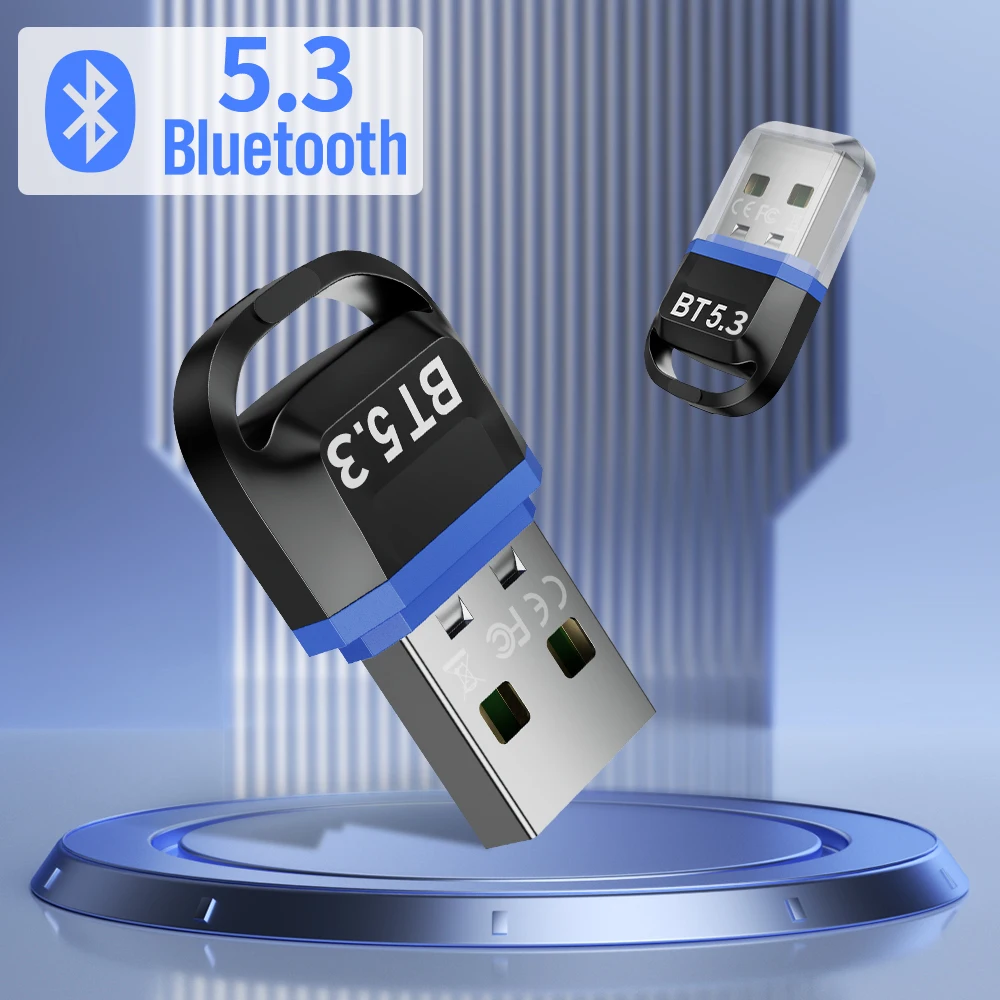 USB Bluetooth Adapter 5.3 5.0 For PC Bluetooth Dongle Receiv