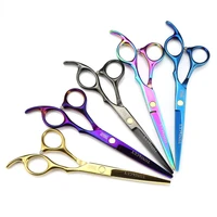 hair scissors 5 5 6 0 professional hairdressing scissors thinning barber scissor set hair cutting scissors 440c japan
