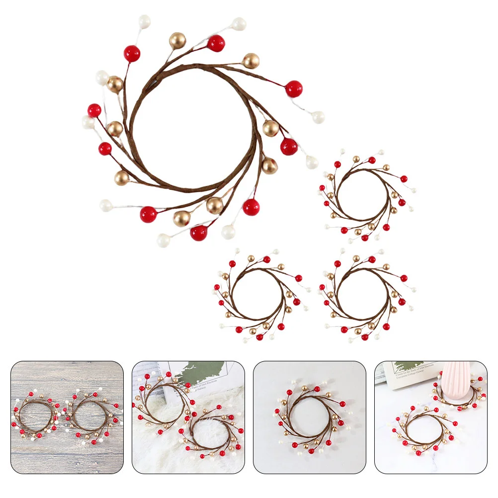 

Wreath Berry Christmasmini Wreaths Orange Holder Rings Garland Farmhouse Holly Berries Reddoor Ring Large Thanksgiving Twig