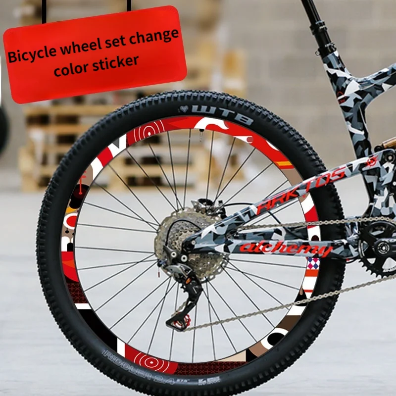 

Width 19mm Bike Rim Stickers MTB Road Bike Wheel Decal Cycling Waterproof Decoration Film Cycle Accessories 26" 27.5" 29" 700C