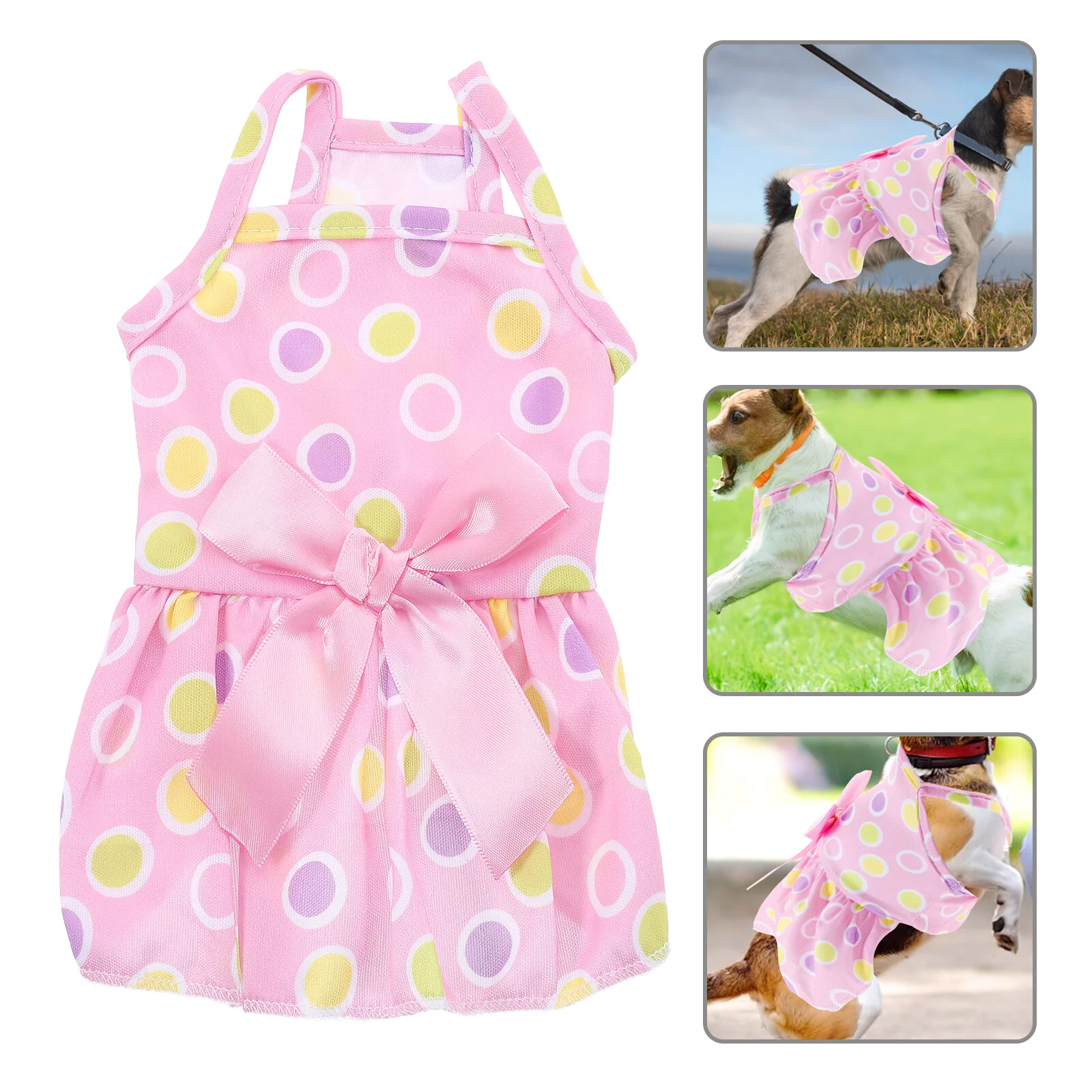 

Pet Supplies Dress Small Dog Clothes Dogs Costume Dresses Small Clothes Hawaii Suspenders Outfits