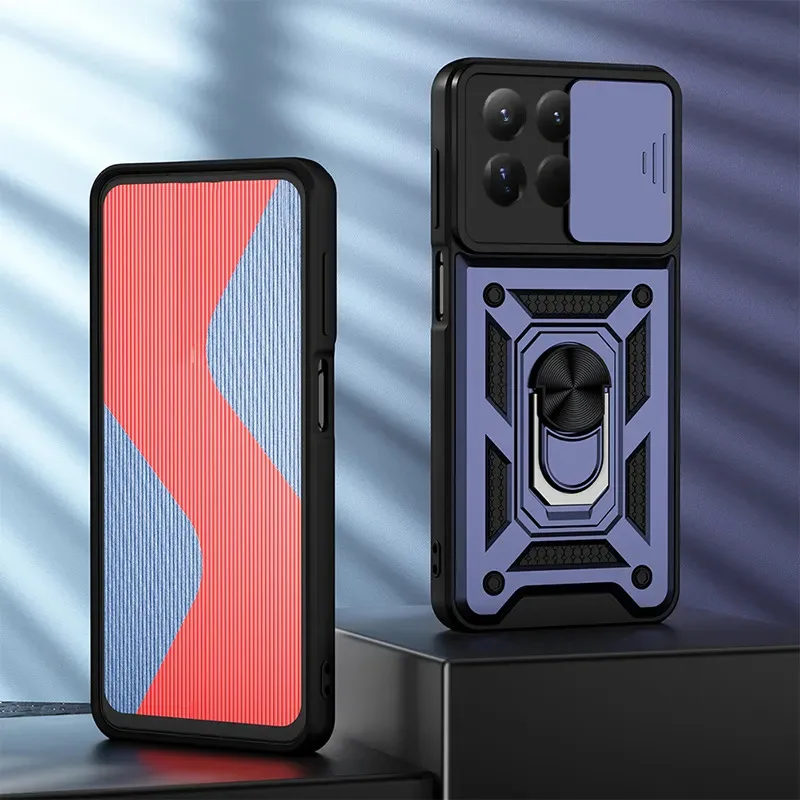 Фото Чехол Skinlee для Xiaomi 17T Pro с кольцом-держателем и защитным силиконовым чехлом для телефона Xiaomi 17T Pro №5