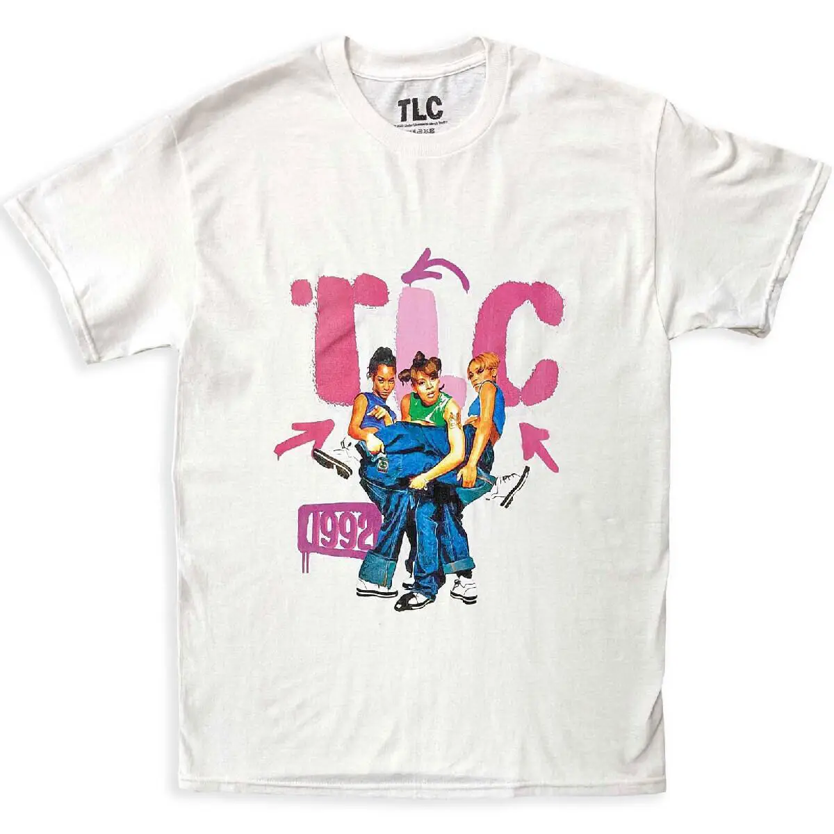 Мужская футболка TLC Kicking Group Large White