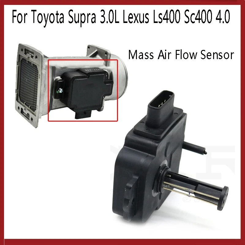 

Mass Air Flow Sensor Mass Air Flow Meter 22204-42011 For Toyota Supra 3.0L Lexus Ls400 Sc400 4.0