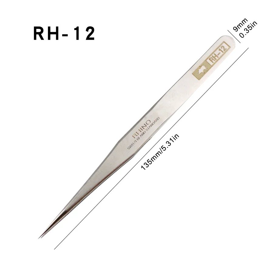 

Японские пинцеты RHINO RH из углеродистой стали