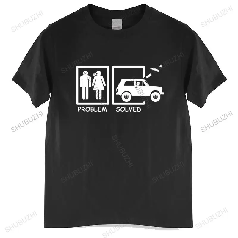 

cotton tshirt men summer tees T shirt t-shirt LADA NIVA evolution WAZ russian car off-road Funny Top Tees Mens Tshirt
