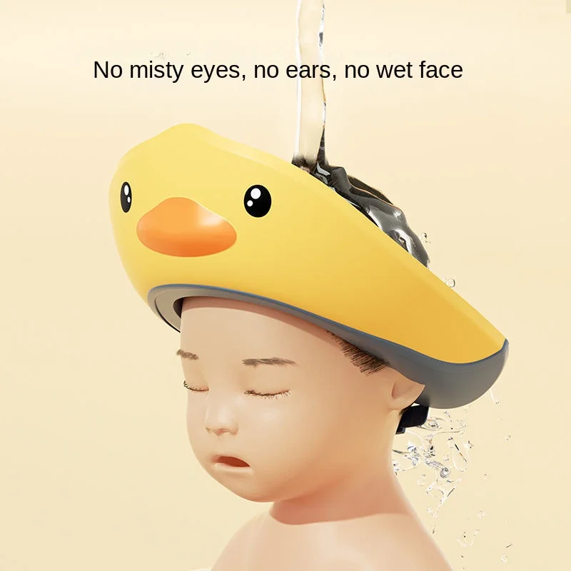 

Baby Shampoo Artifact Children's Water Blocking Cap Waterproof Ear Protection Shower Cap Baby Shampoo Bath Shampoo Cap