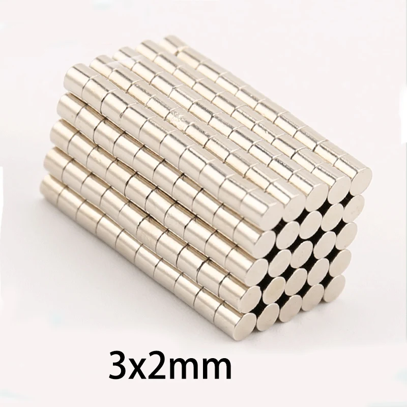 

Круглые магниты из железа 3x2 мм