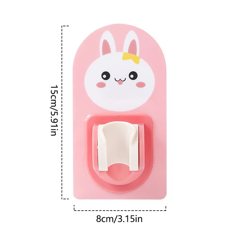 Детский мультяшный держатель для душа без перфорации спринклера фиксированный