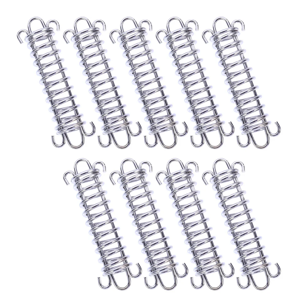 

9Pcs Tent Spring Buckles Tent Fixed Buckles Wind Rope Buckles Camping Supplies