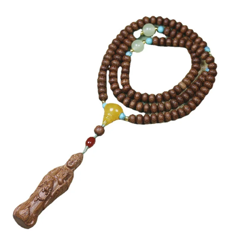 Оптовая продажа браслет-подвеска Eaglewood Avalokitesvara 108 с аксессуарами кулон