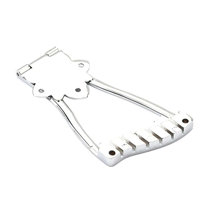 

6 Strings Jazz Guitar Bridge Trapeze Tailpiece For Hollow Body Archtop Guitar Accessories