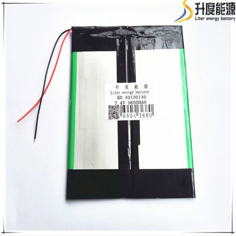 7,4 V,9600mAH,[40120130] LIIB (литий-ионный аккумулятор/элемент) литий-ионный аккумулятор для, sanei, ainol tablet pc